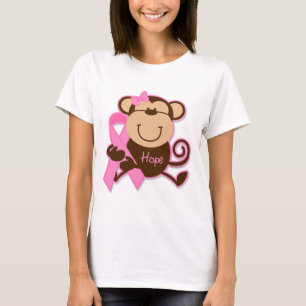 Camiseta Esperança do cancer do macaco