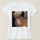 Camiseta Esperança do ~ de Klimt mim (detalhe) (Frente do Design)