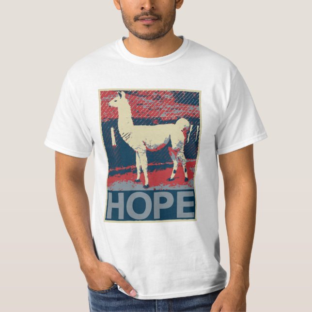 Camiseta Esperança do lama (Frente)