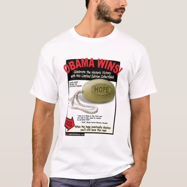 Camiseta Esperança em uma corda (Frente)