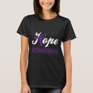 Camiseta Esperança Faixa Roxa Conscientização Apoio à Síndr