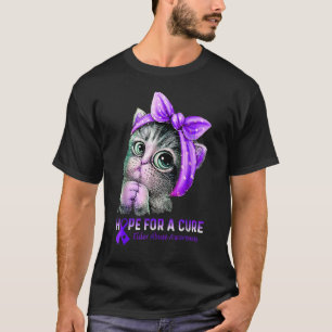 Camiseta Esperança Gata Para Uma Consciência De Abuso Abusi