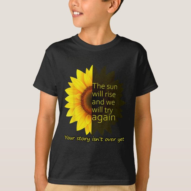 Camiseta Esperança Girassol  (Frente)