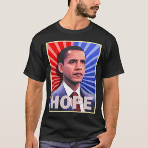 Camiseta ESPERANÇA - inauguração de Barack Obama