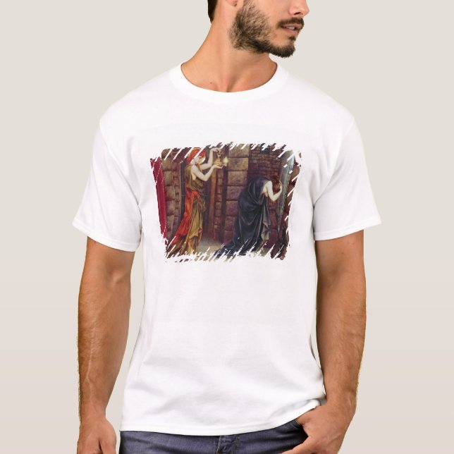 Camiseta Esperança na prisão do desespero (óleo em canvas) (Frente)