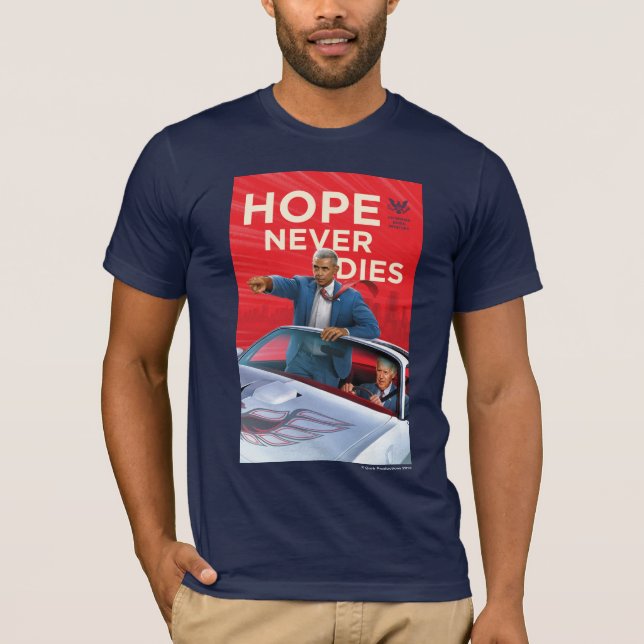 Camiseta Esperança Nunca Morre (Frente)