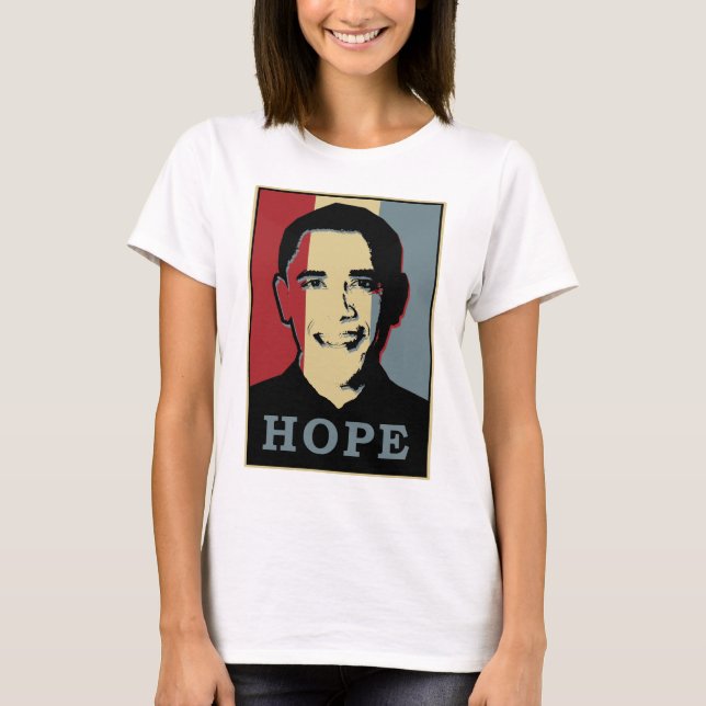 Camiseta Esperança Obama (Frente)