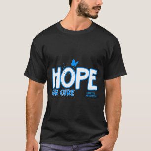 Camiseta Esperança para a consciencialização da Diabetes Cu