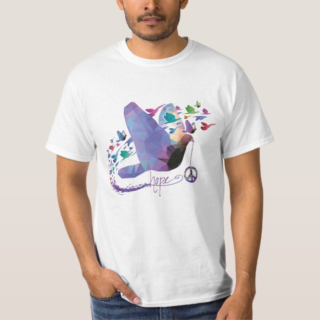 Camiseta Esperança para a paz - Tshirt (Frente)