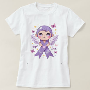 Camiseta Esperança para Combatentes de Câncer de pâncreas