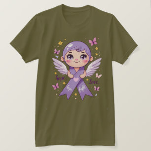 Camiseta Esperança para Combatentes de Câncer de pâncreas