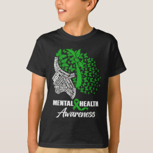 Camiseta Esperança para conscientização da saúde mental - M