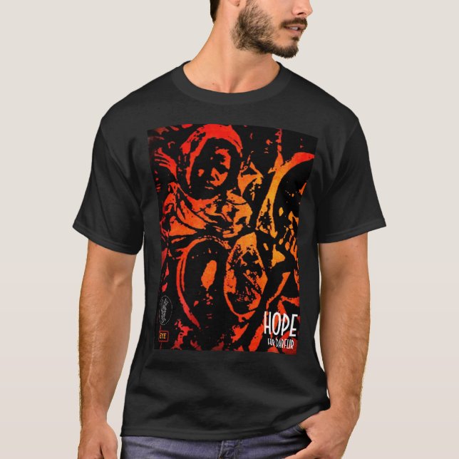 Camiseta ESPERANÇA para DARFUR (Frente)