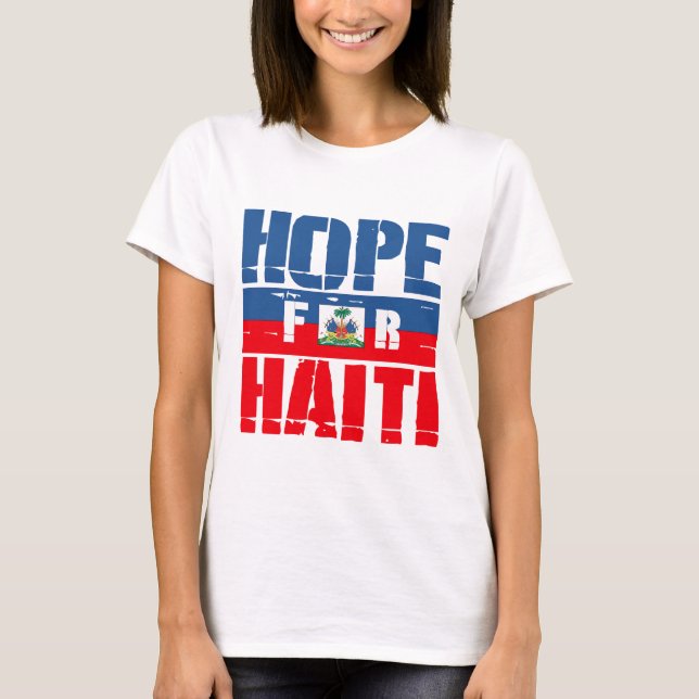 Camiseta Esperança para Haiti (Frente)