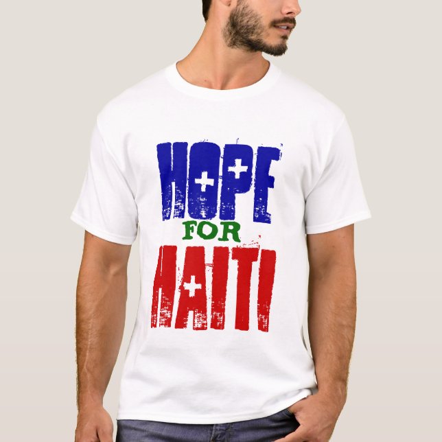 CAMISETA ESPERANÇA PARA HAITI (Frente)