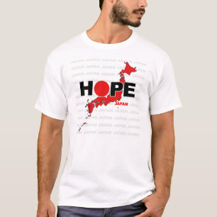 Camiseta Esperança para Japão