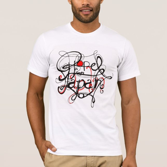 Camiseta Esperança para Japão (Frente)