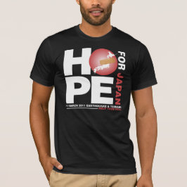 CAMISETA ESPERANÇA PARA JAPÃO - AJUDE-OS A CURAR (A