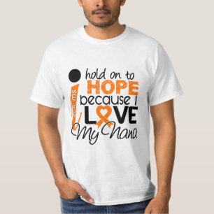 Camiseta Esperança para meu MS da esclerose múltipla de