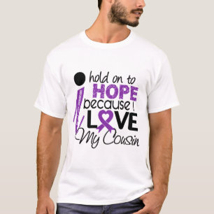 Camiseta Esperança para minha fibrose cística do primo