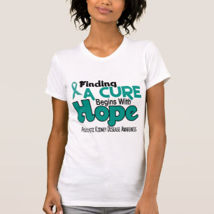 Camiseta ESPERANÇA Polycystic 5 da doença renal de PKD