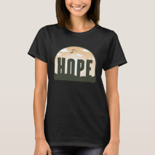 Camiseta Esperança por homens inspiradores e motivadores Ro