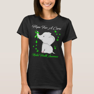 Camiseta Esperança Por Um Elefante De Consciência Da Saúde