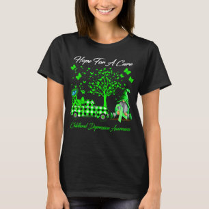 Camiseta Esperança Por Uma Consciência Da Depressão Infanti