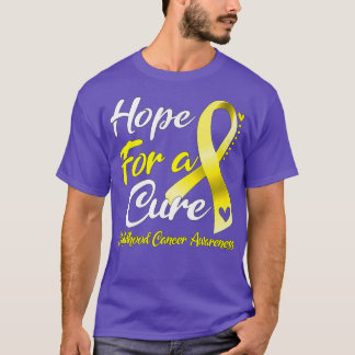 Camiseta Esperança Por Uma Consciência De Canceres De Crian