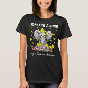 Camiseta Esperança por uma cura sobe a consciência sarcoma