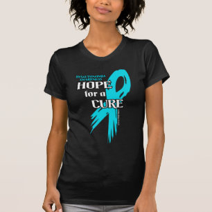 Camiseta Esperança por uma fita curva/rasgada... Disautonom