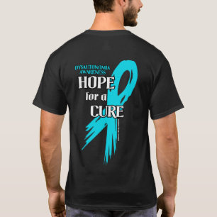 Camiseta Esperança por uma fita curva/rasgada...Disautonomi