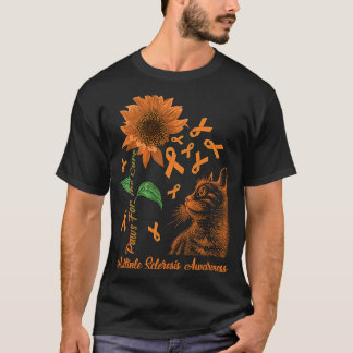 Camiseta Esperança Por Uma Múltipla Esclerose De Gato E Gir