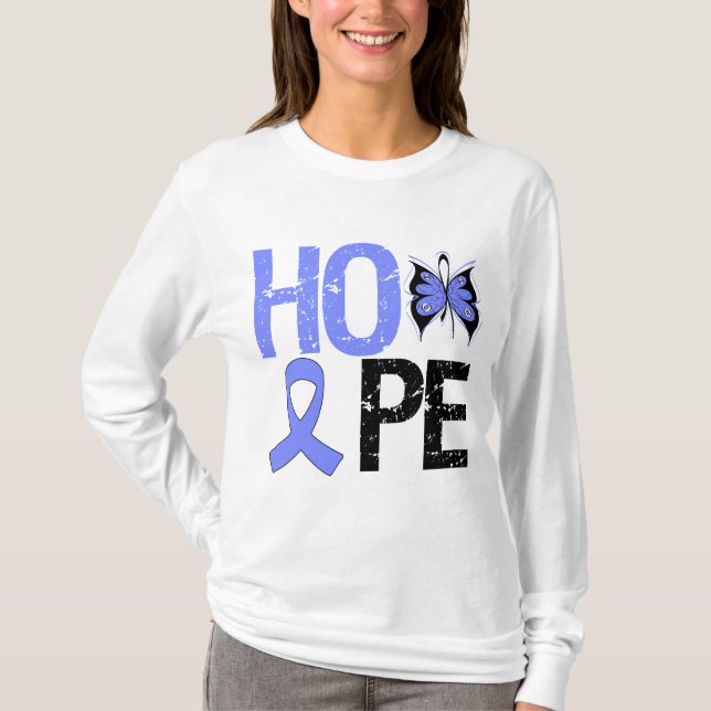 Camiseta Esperança sobre a consciência sofisticada dos Canc (Frente)