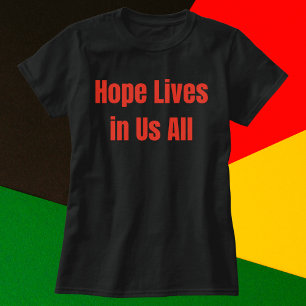 Camiseta Esperança vive em todos nós