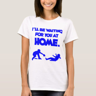 Camiseta Esperando o, azul