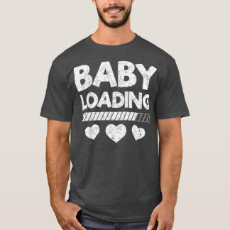 Camiseta Esperando Pais Carregando Gravidez Pré-visualizar
