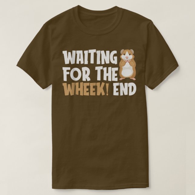 Camiseta Esperando Pelo Fim Da Roda Gui-Pig-Lover (Frente do Design)