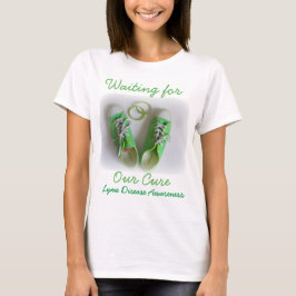 Camiseta Esperando por uma cura Conscientização da doença d