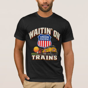 CAMISETA ESPERANDO TRENS. UNION PACIFIC.
