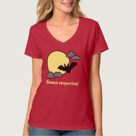 Camiseta Esperanto: Boas noites!