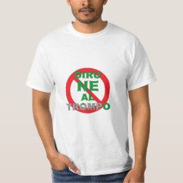 Camiseta Esperanto / Diru NE Al Trompo, T-Shirt
