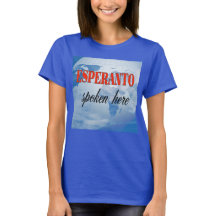 Esperanto falou aqui terra nublada