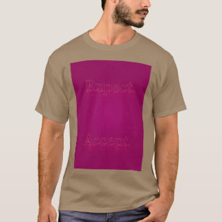Camiseta Esperar Aceitar
