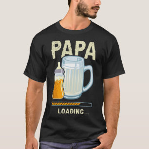 Camiseta Esperava que papai estivesse carregando papa