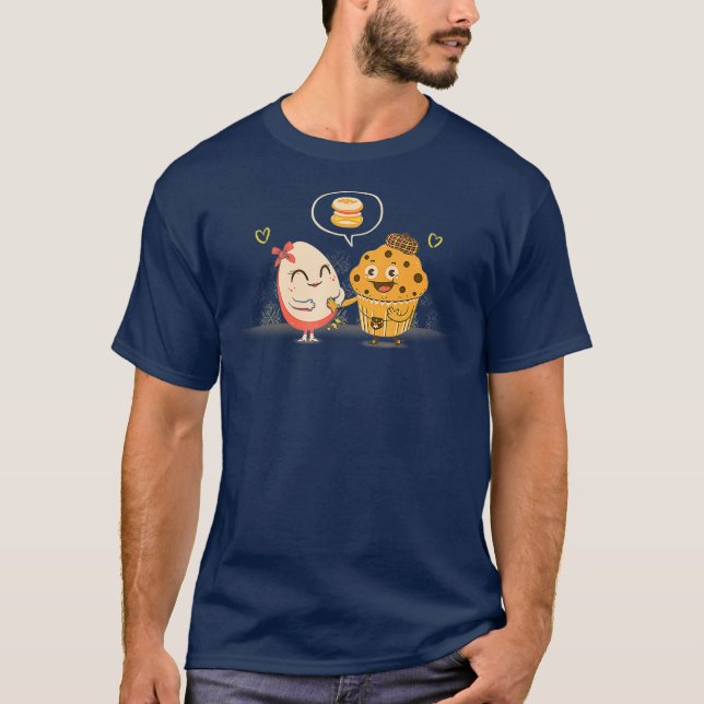 Camiseta Esperávamos ovos e McMuffin (Frente)