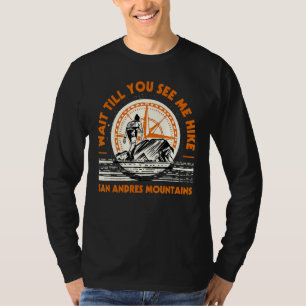 Camiseta Espere Até Me Ver Caminhar San Andres Montanhas Hi