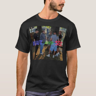 Camiseta ESPERE E VEJA o T-SHIRT da banda