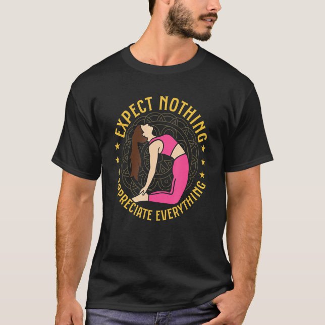 Camiseta Esperem Nada Que Aprecie Tudo O Que Professora De  (Frente)