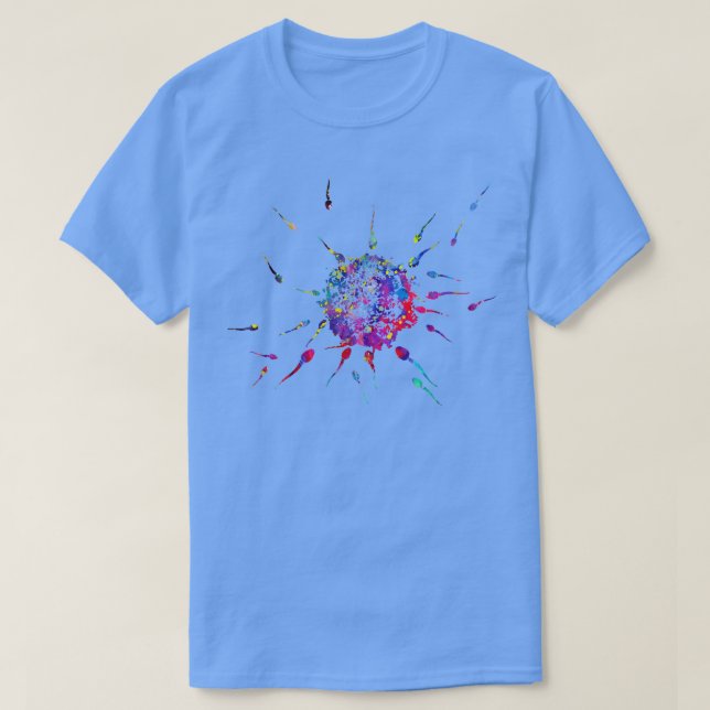 Camiseta Espermas e Ovo 2 (Frente do Design)